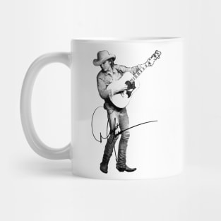 dwight yoakam sketch shirt design Mug